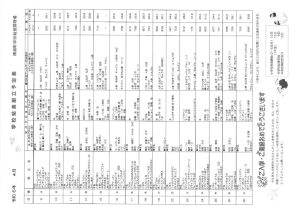 令和６年４月献立表のサムネイル