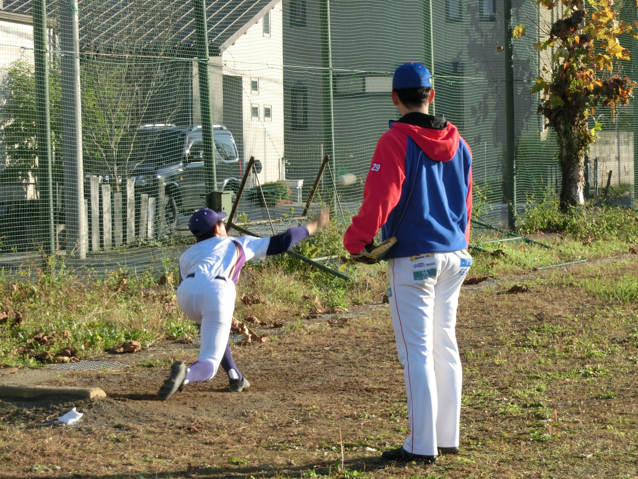 S*l様 横浜高校硬式野球部　フード付きネイビーコート　フリーサイズ 近藤健介“じつは一般入試組だった”横浜高時代「将来は料理人になりたい