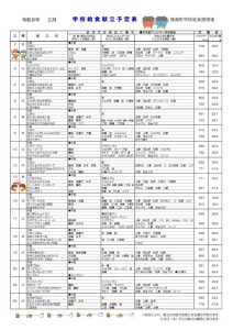献立表　令和８年２月のサムネイル